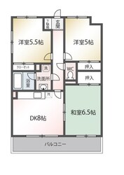 グレーシャス市川の物件間取画像